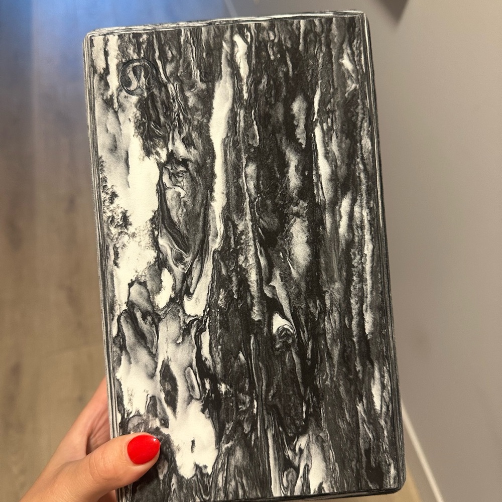 Black and White Marble Notebook